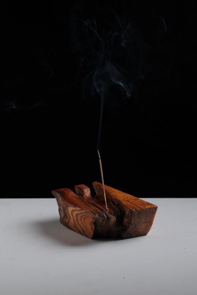 黒松-black pine- Incense Holder #193