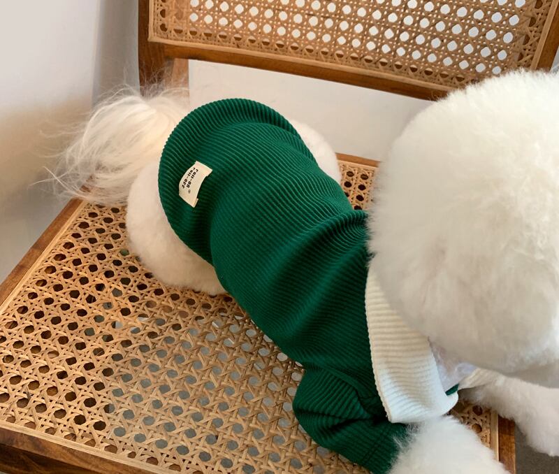 コーデュロイTシャツ S ~ XL 3color / 犬服 春物 新作 おしゃれ ドッグウェア 可愛い 犬の服 小型犬 中型犬 ペット用品 ペット洋服 top27