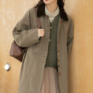 マルチカラーボタン コート M 2col 250443