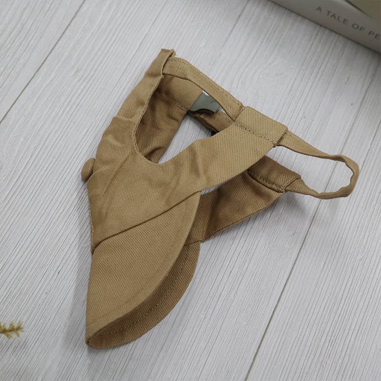pallet hat M ～ L / 犬 帽子 キャップ ハット おしゃれ シンプル サファリ風 紫外線対策 ドッグウェア 日よけ 被り物 小型犬 中型犬 小物 韓国ワンコ服 zoobico