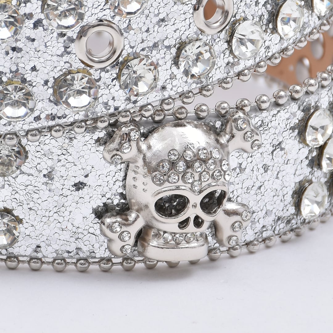 7/18新着】スカルラインストーンベルト | VOLCAN&APHRODITE