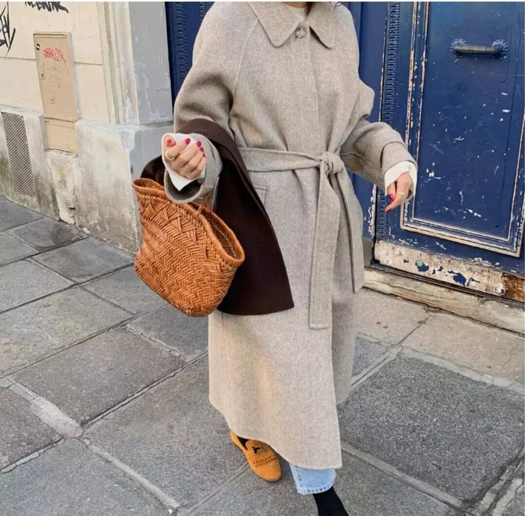 ウールコート 襟つきコート ロングコート | Fée Lulu 