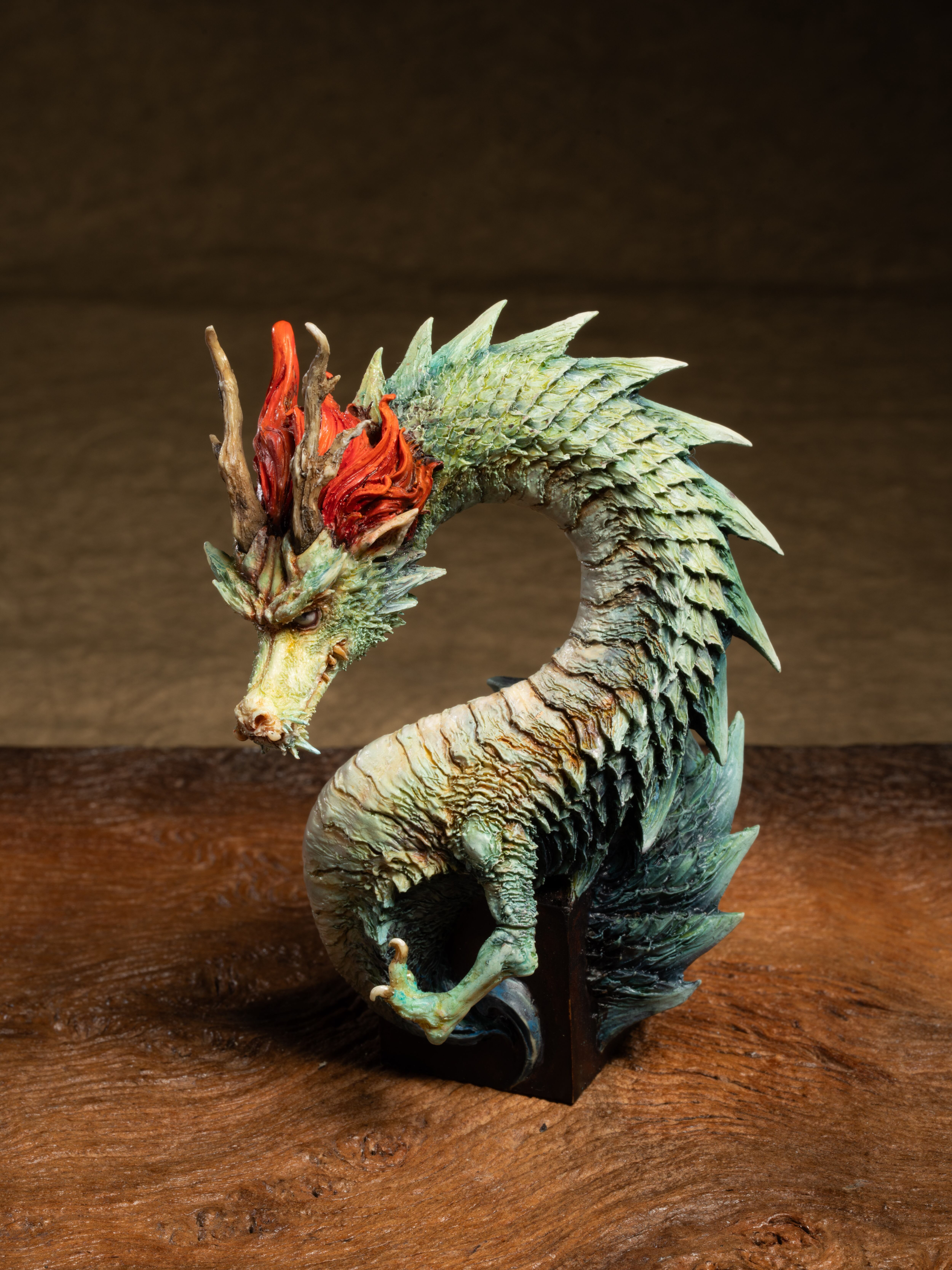 龍胸像 塗装済み完成品 ver.B ｜高木アキノリ | sumart