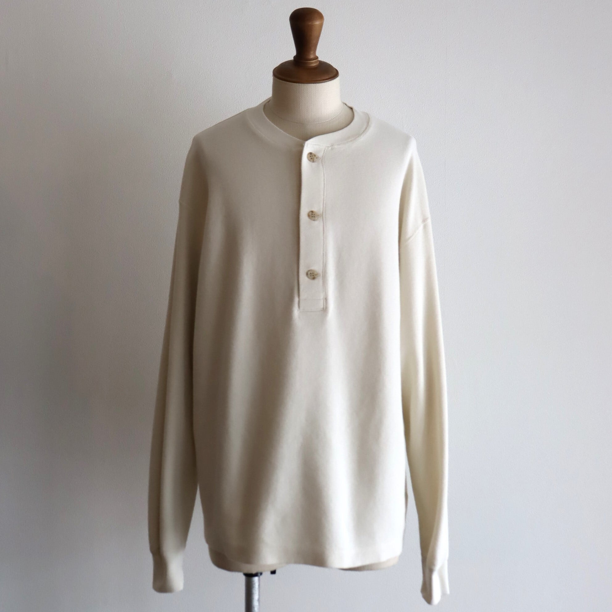 ユニバーサルプロダクツSURF-KNIT HENRY NECK L/S 2