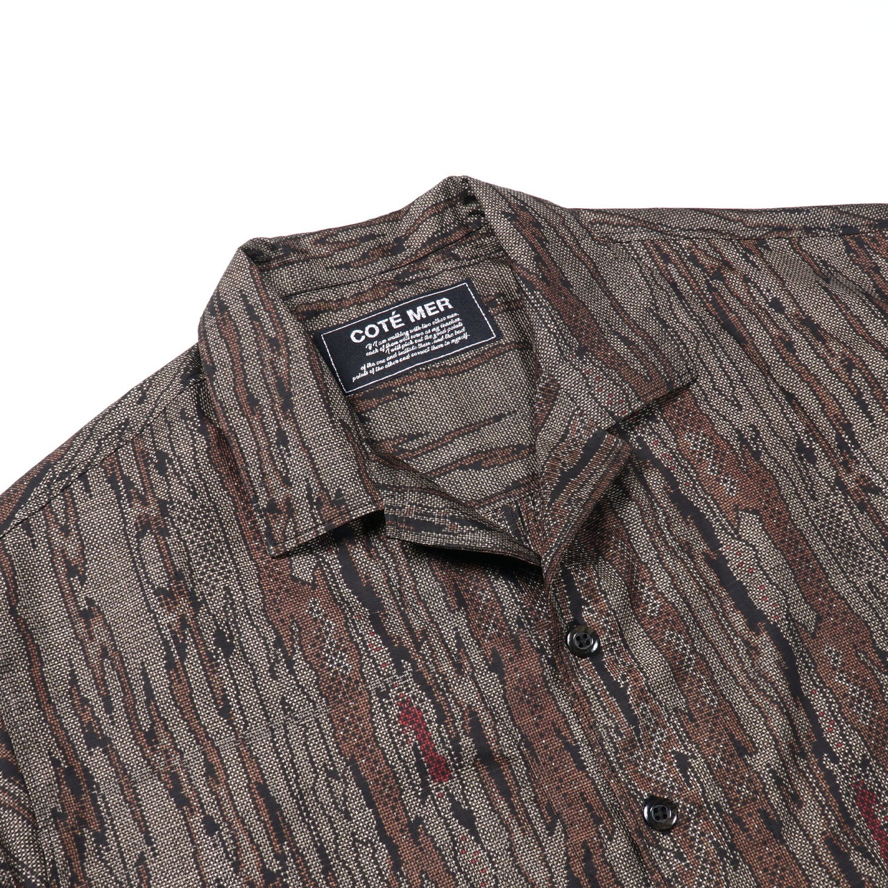 KIMONO OHSHIMA TSUMUGI SHIRT