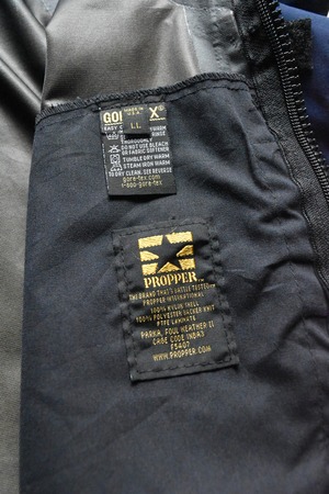 "GORETEX" Navy large blouson