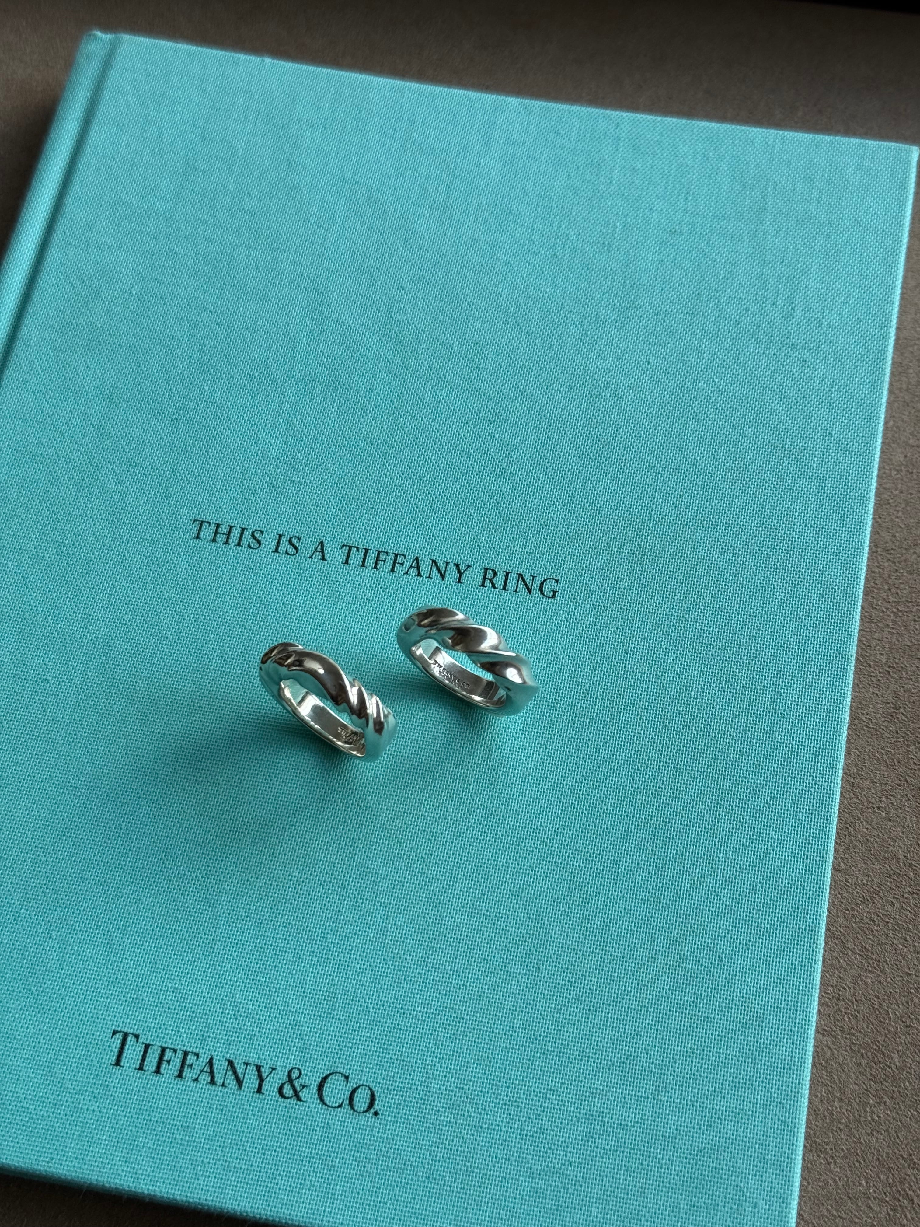 vintage tiffany ヴィンテージティファニー1996 twist ring silver925