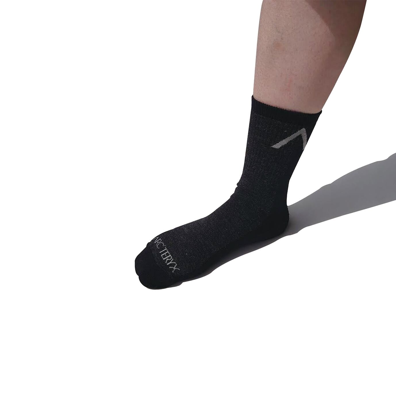 Arc'teryx Merino Wool 3/4 Crew Socks -Black- | El Monte Gear