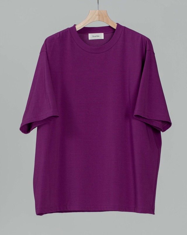 High twist T-shirt - Purple