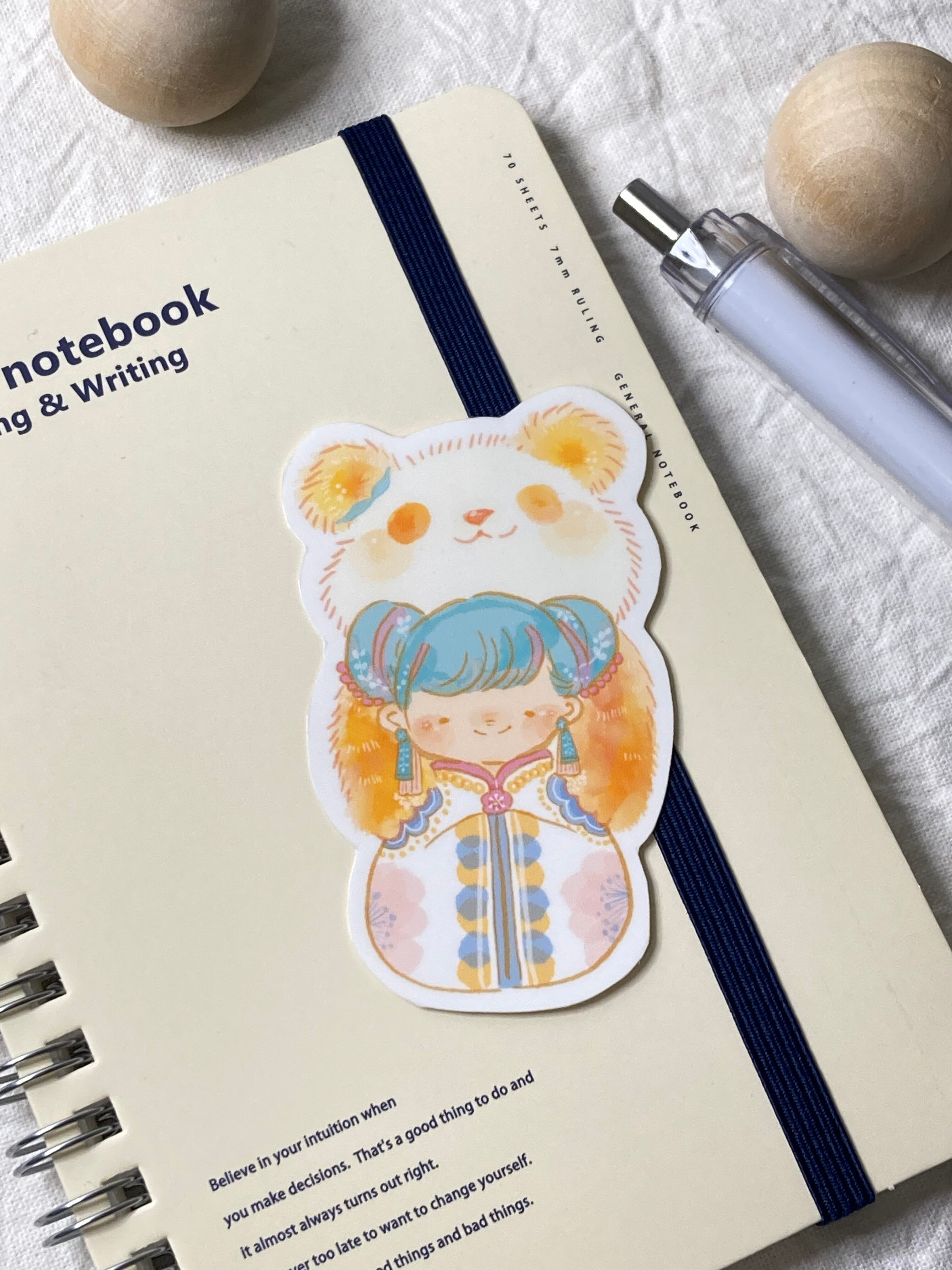 ステッカー◎パンダ中華店