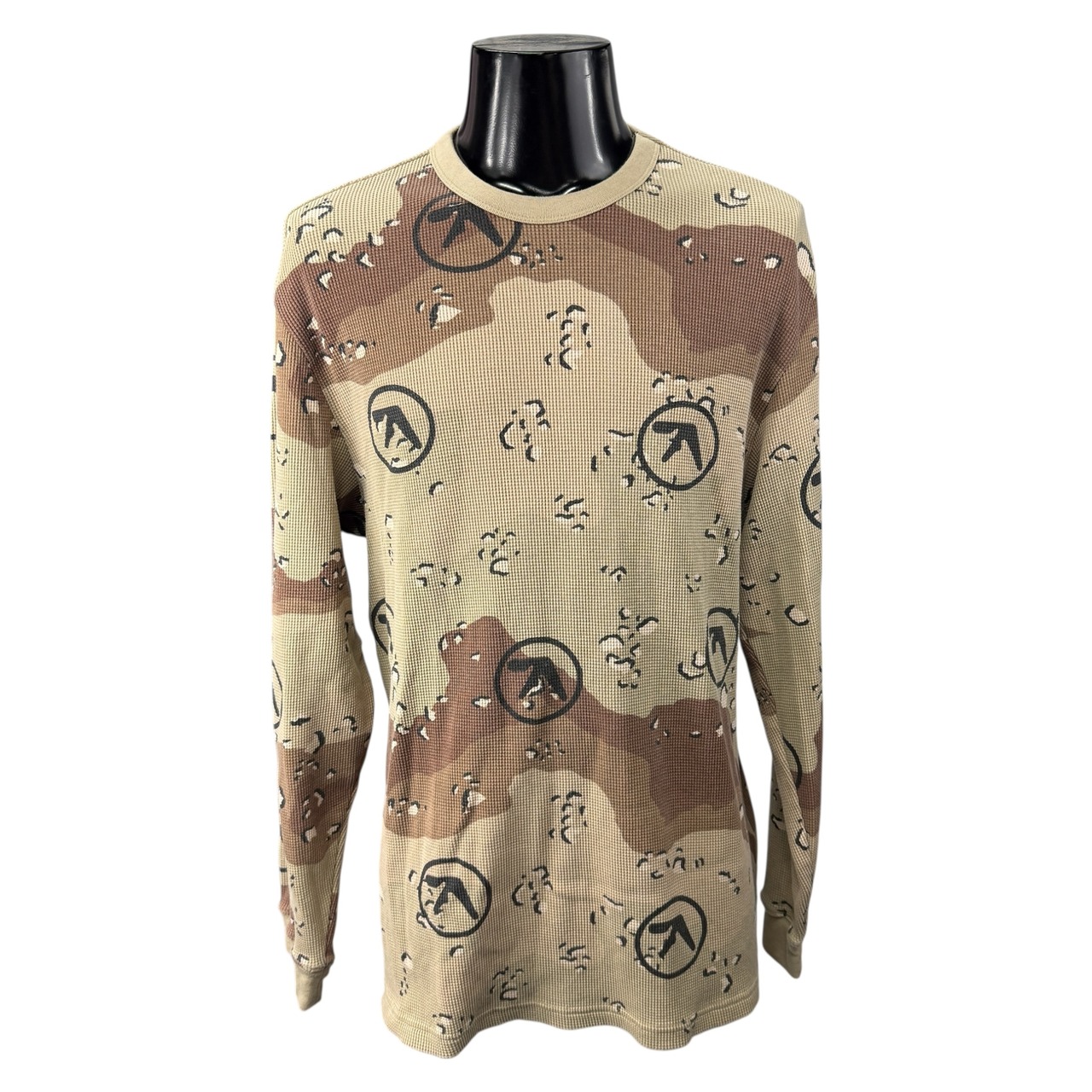 【Supreme × Aphex Twin】Warp Records チョコチップカモ サーマル L