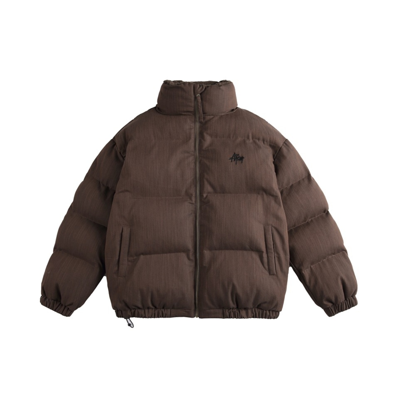 【暖かさUP】BUILTTOLAST デニム刺繍 中綿ジャケット T1356