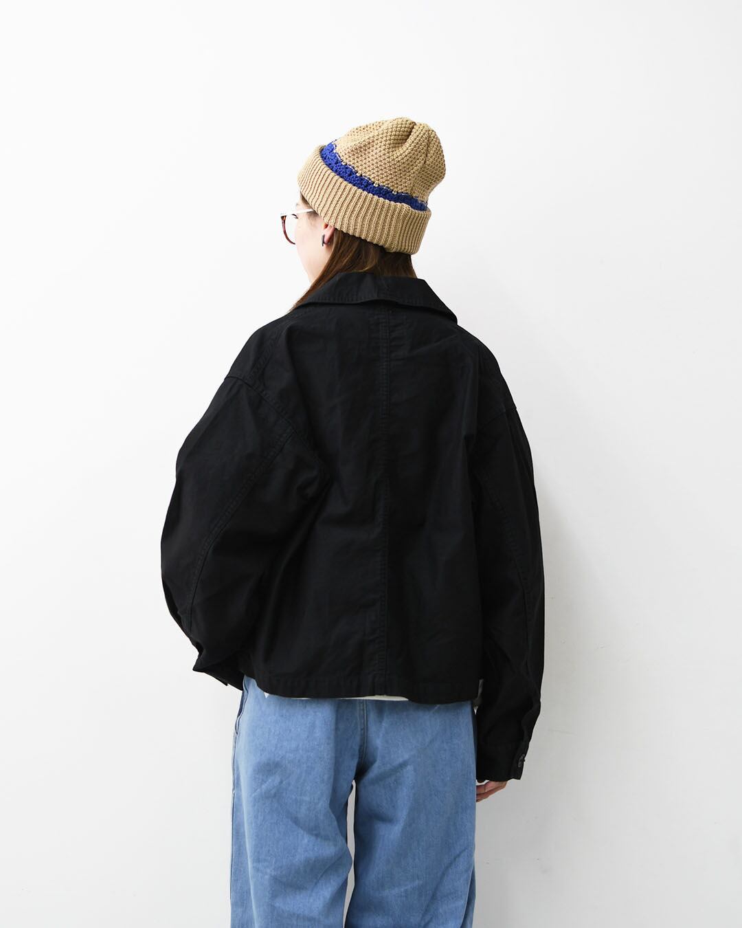 DANTON [ダントン] W Moleskin Wide Coverall Jacket [DT-A0662MKN