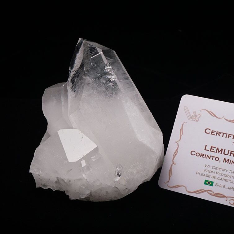 水晶 クラスター ブラジル ミナスジェライス州 コリント産 レムリアンシード 証明書付属 一点物 282-473
