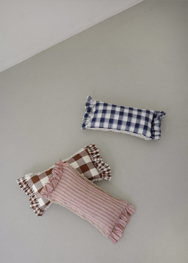 〈予約アイテム〉OHDIBS / Fluffy Pillow - ピンクストライプ