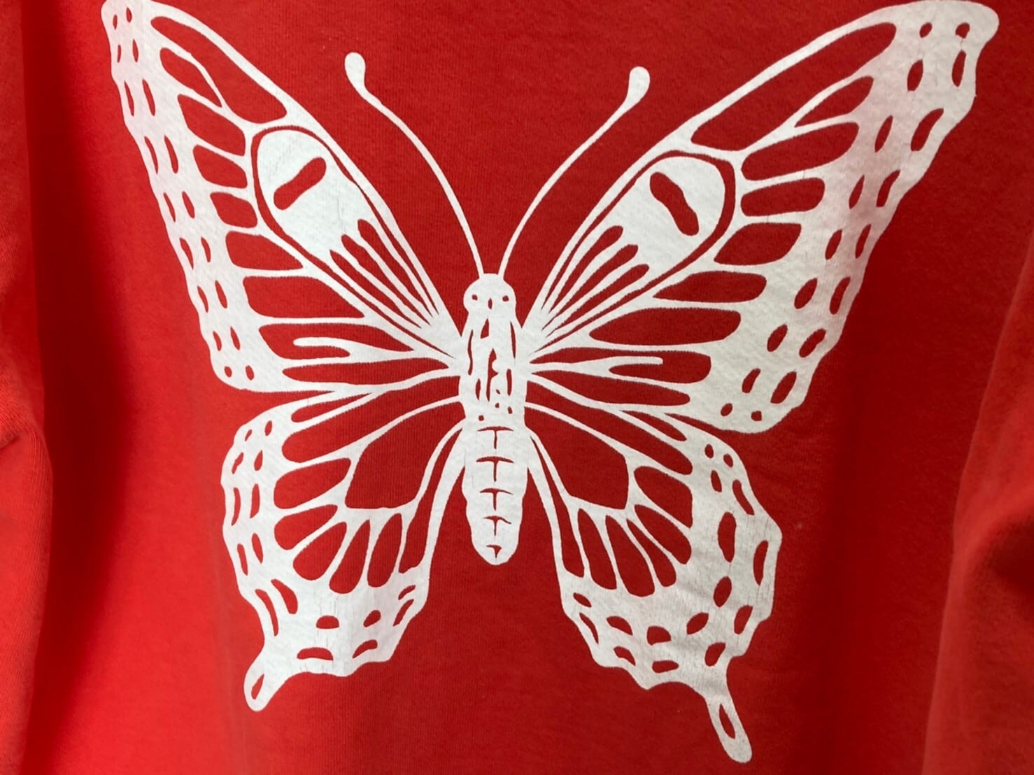 Girls Don’t Cry Butterfly Hoody Red