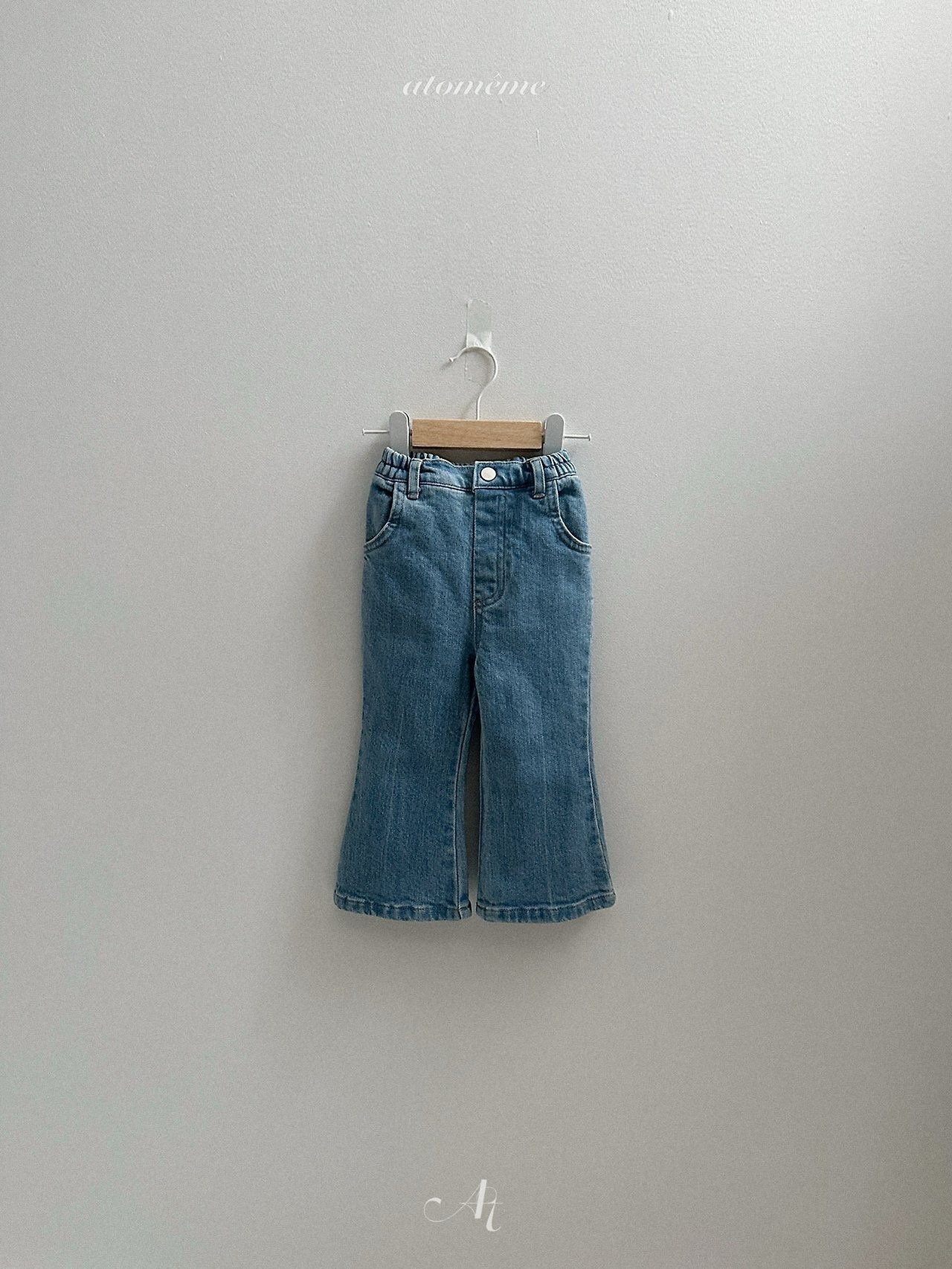 dark blue L［即納］berry flare denim pants / atomeme 26autumn