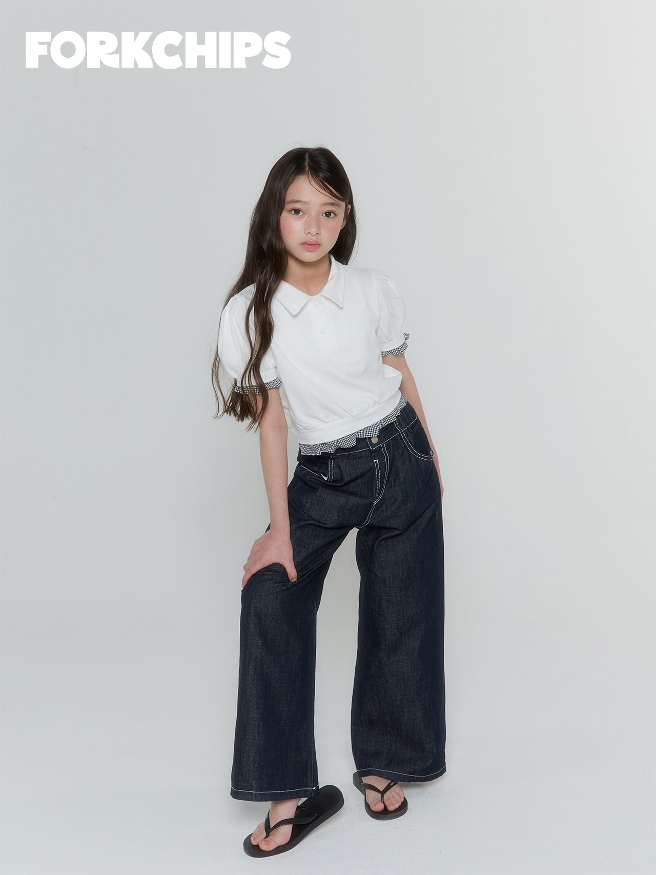 [FORKCHIPS] Hound PK T-shirt / [포크칩스] 하운드pk티셔츠