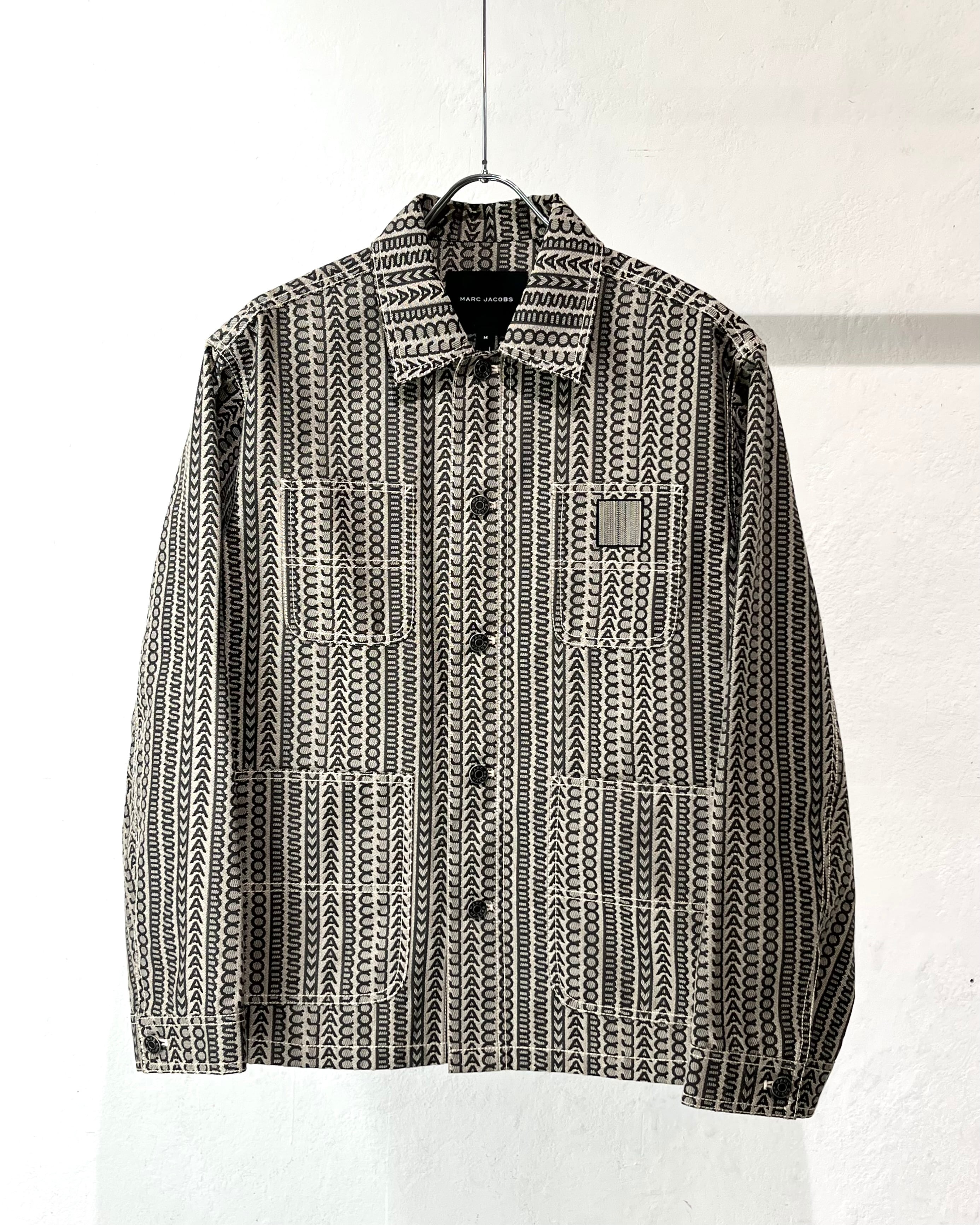 2022SS MARC JACOBS "Monogram" Cotton Coverall Jacket