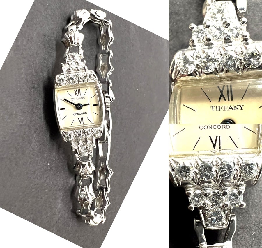 CONCORD × TIFFANY&CO コンコルド ティファニー 限定 Wネーム フル