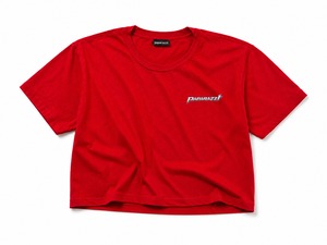 PAPARAZZI LIMITED CROPPED TEE / RED