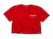 PAPARAZZI LIMITED CROPPED TEE / RED