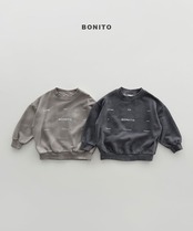 韓国子供服 / BONITO / 26Autumn / ピグメント染めスウェット / 秋服 *アダルト *