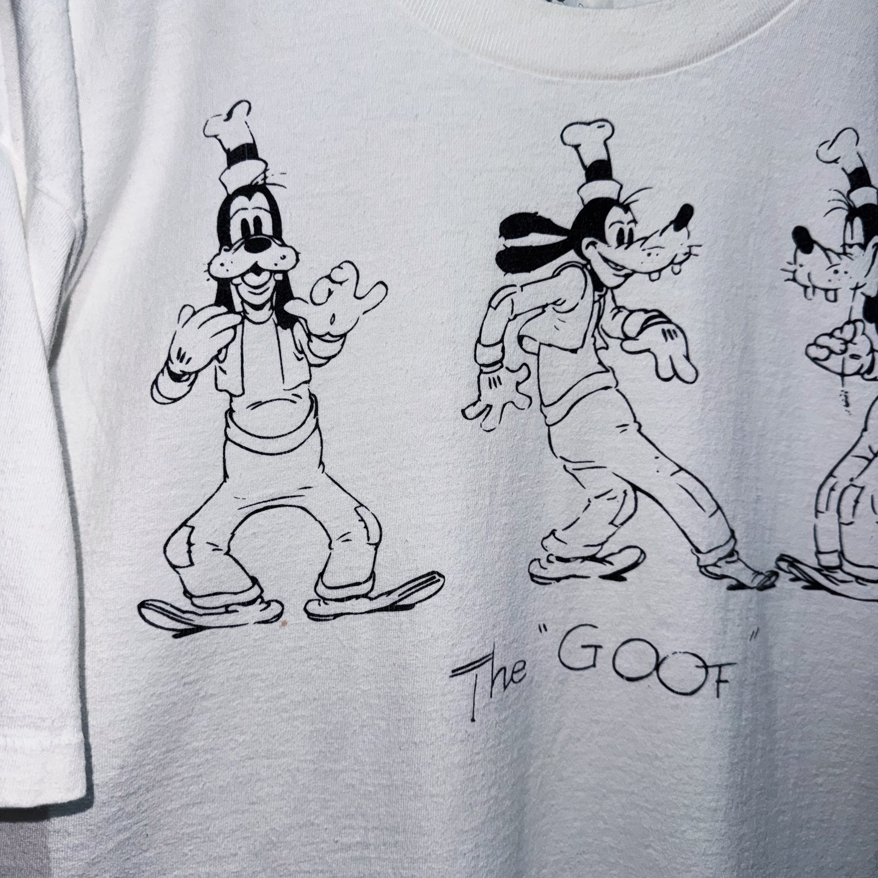 レア！ 美品 Goofy creation Tシャツ 現comfortable reason サイズXL 00\u0027s \u201dDisney World\" GOOFY Grey T-Shirts ディズニー ワールド