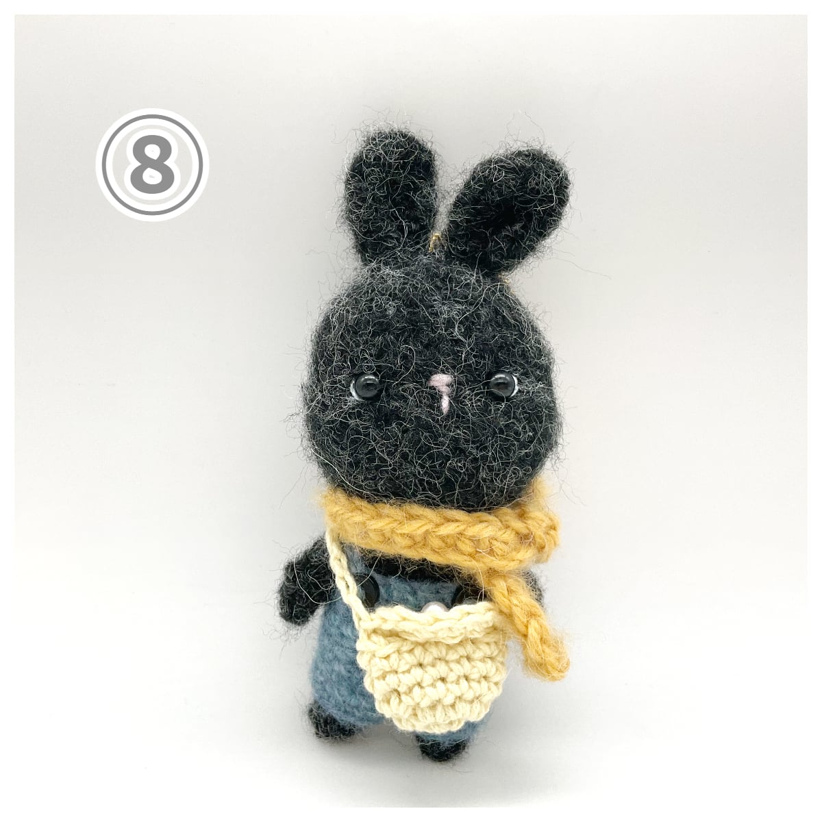 再入荷あり♪】森音オリジナル あみぐるみ お散歩うさちゃん | うさぎ