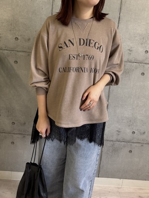 ロージー  Rosiee ビンテージ風ロゴTOPS