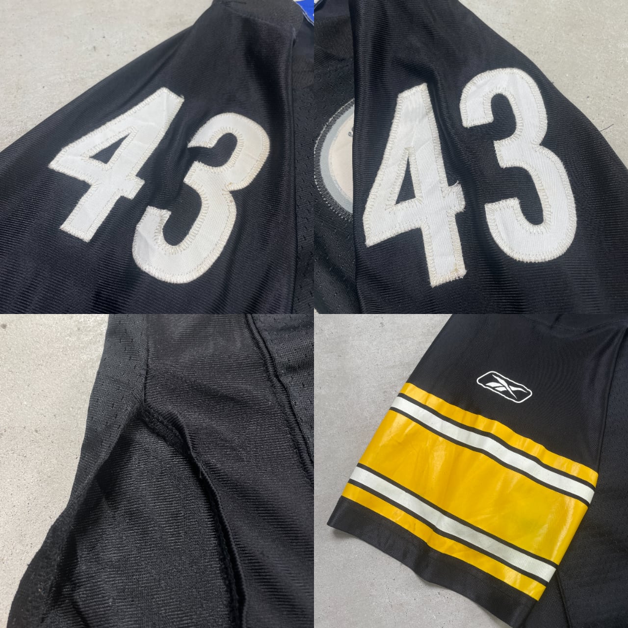 Reebok リーボック NFL ピッツバーグ・スティーラーズ フットボール