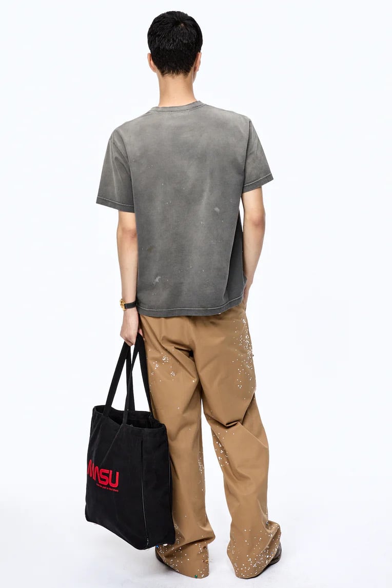 25AW】MASU WASTED VICK T-SHIRT (BLACK) M25F9CS012 | IAAAM ONLINE STORE