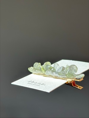 hydrangea hairclip