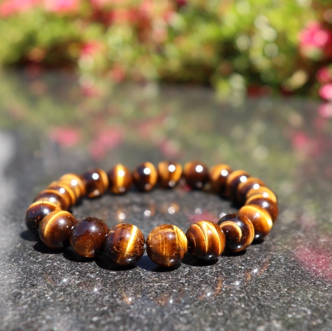 タイガーアイ　虎目石 タイガーアイ （虎目石） 22ミリ珠 | 円珠堂