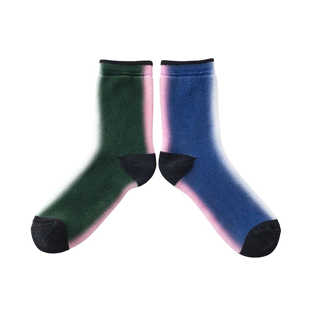 TRICOTÉ /【25-27cm】bi-color pile socks TR63SO039