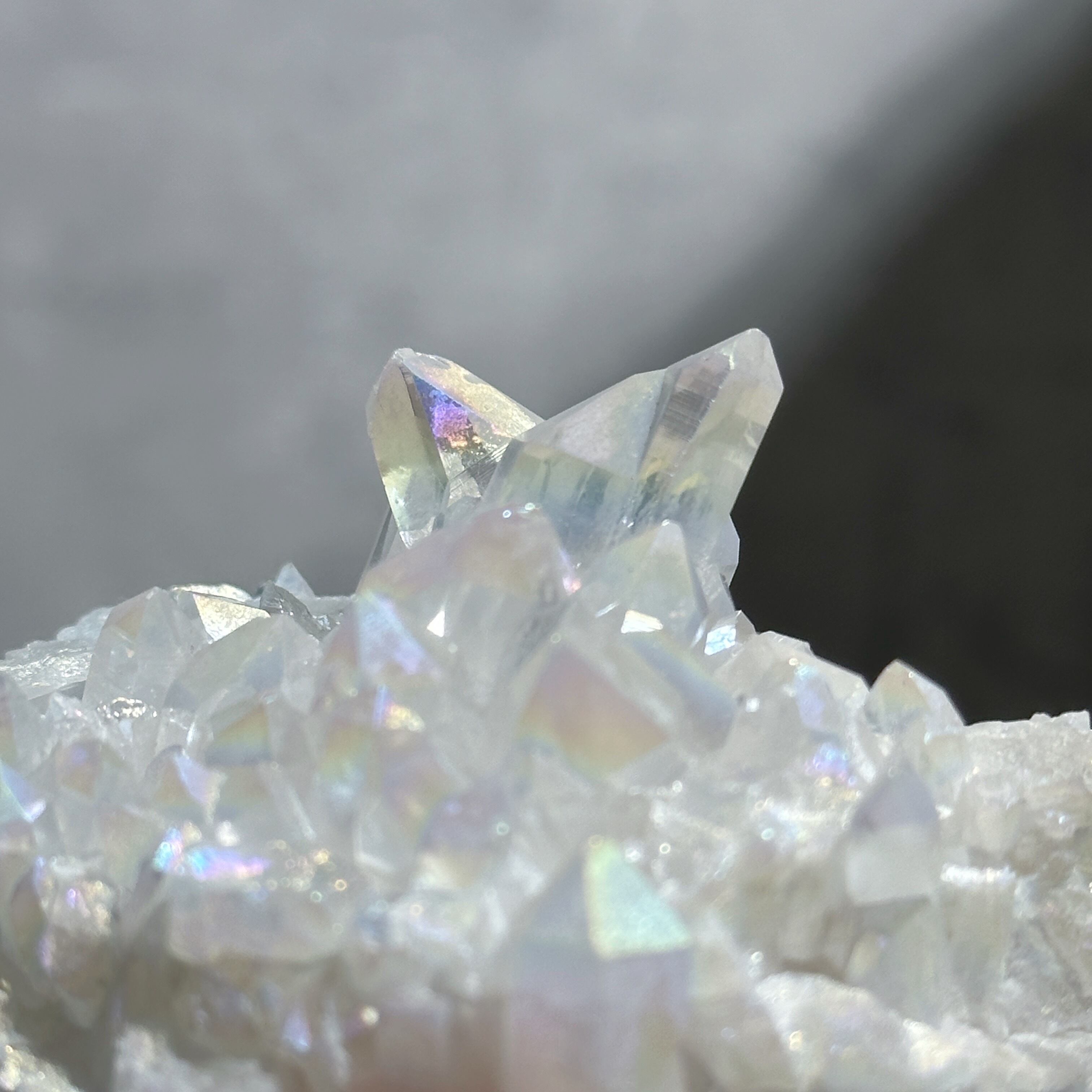 エンジェルオーラクォーツ クラスター02◇Angel Aura Quartz