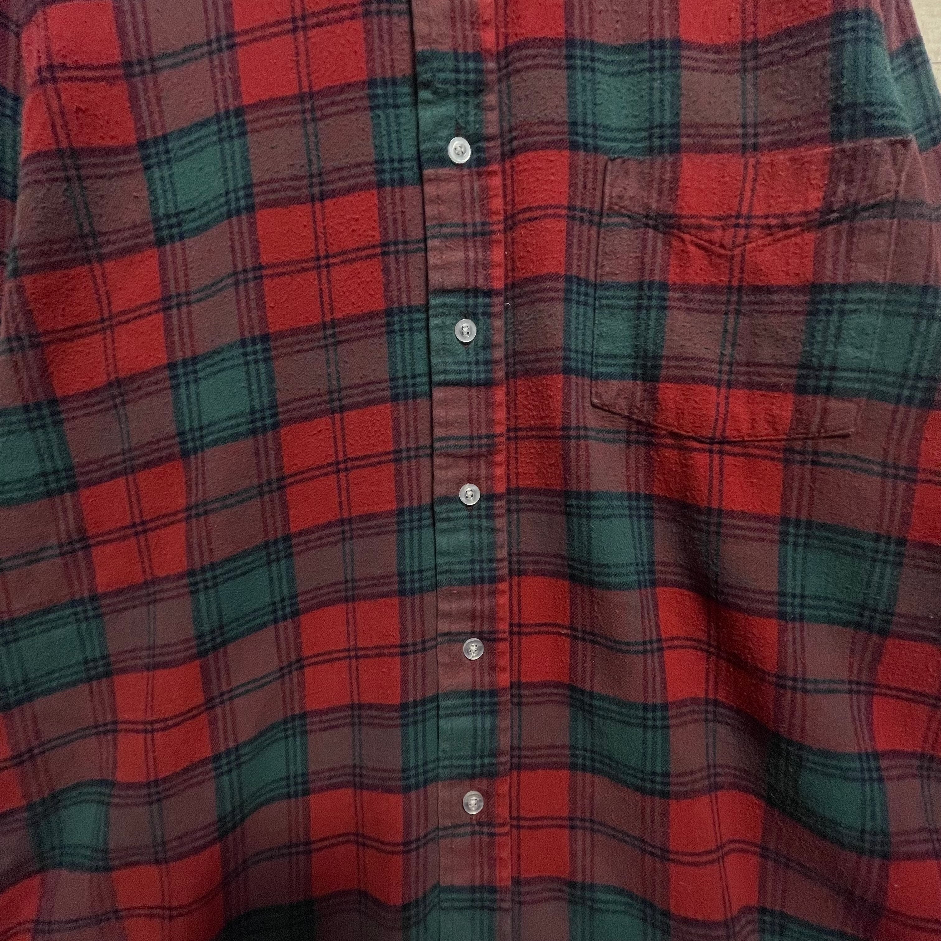 L.L.BEANエルエルビーン 80s90sヴィンテージ USA製 ネルシャツ L.L.BEANエルエルビーン 80s90sヴィンテージ USA製 ネルシャツ