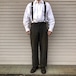 60s USA製 マルーンパンツ ウールパンツ ごま塩 ドレスパンツ ヴィンテージ 70s グレー MALONE PANTS ロカビリー ハンティング w86cm L