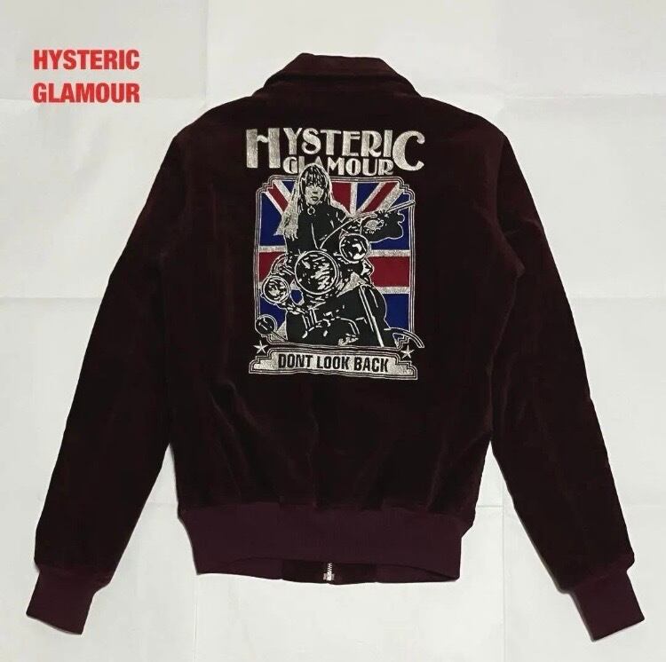 人気】HYSTERIC GLAMOUR ヒステリックグラマー EVIL ROCK ジャンパー