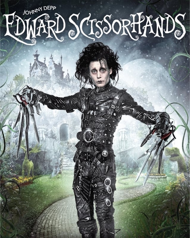 Edward scissorhands シザーハンズイラスト Edward Scissorhands