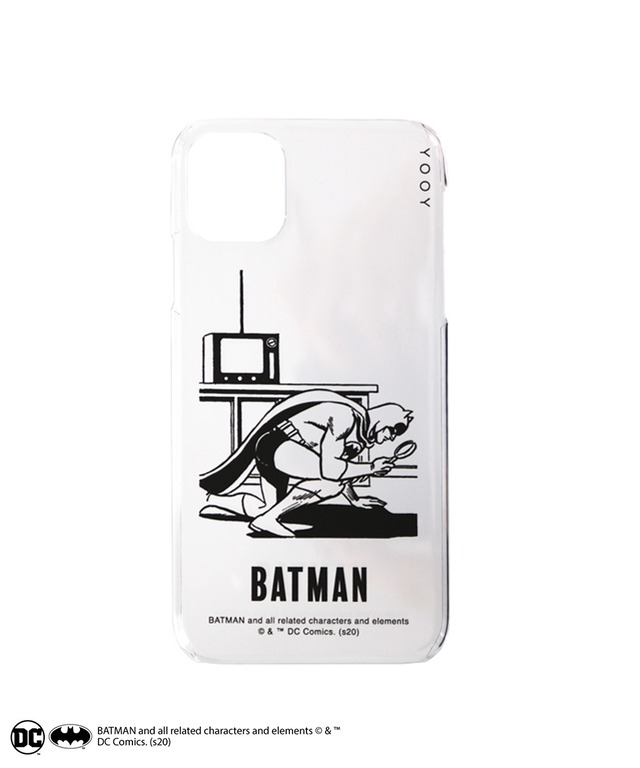 BATMAN / COLORLESS iPhone CASE W-BM021 A