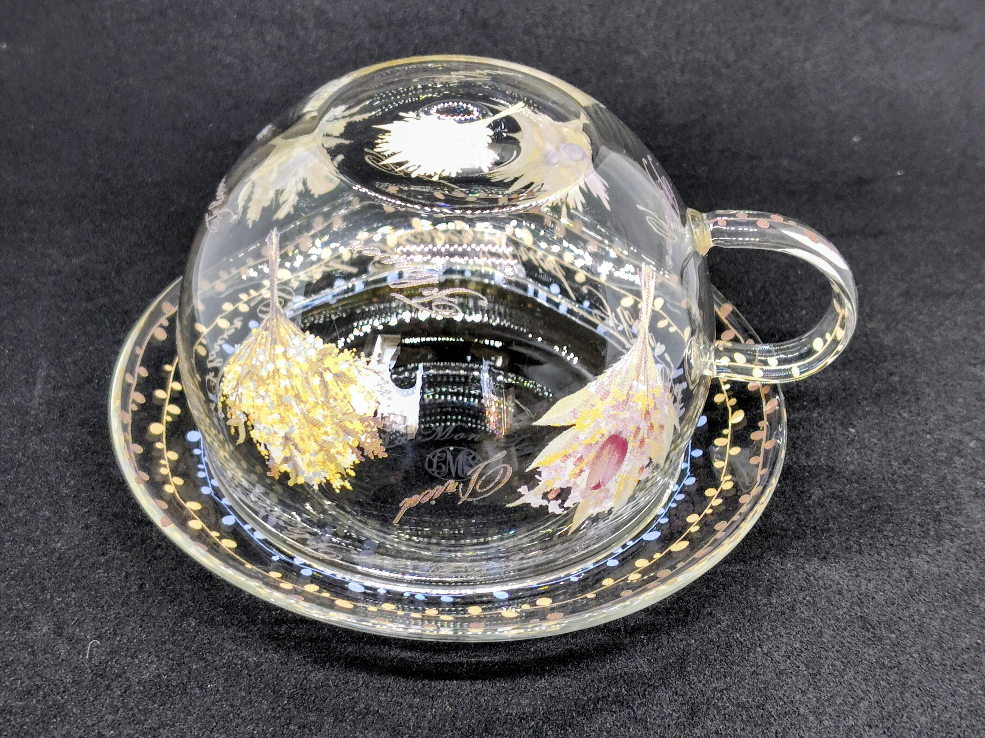 ポーセラーツ転写紙 ガラス用 Dried flowers A4タイプ