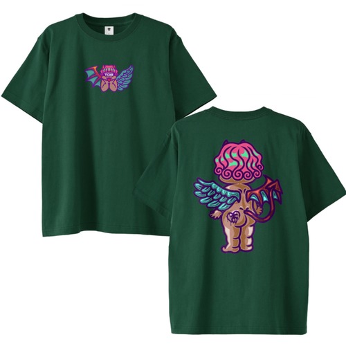 Tenaku T-shirt (テンアク ティーシャツ)【Green】