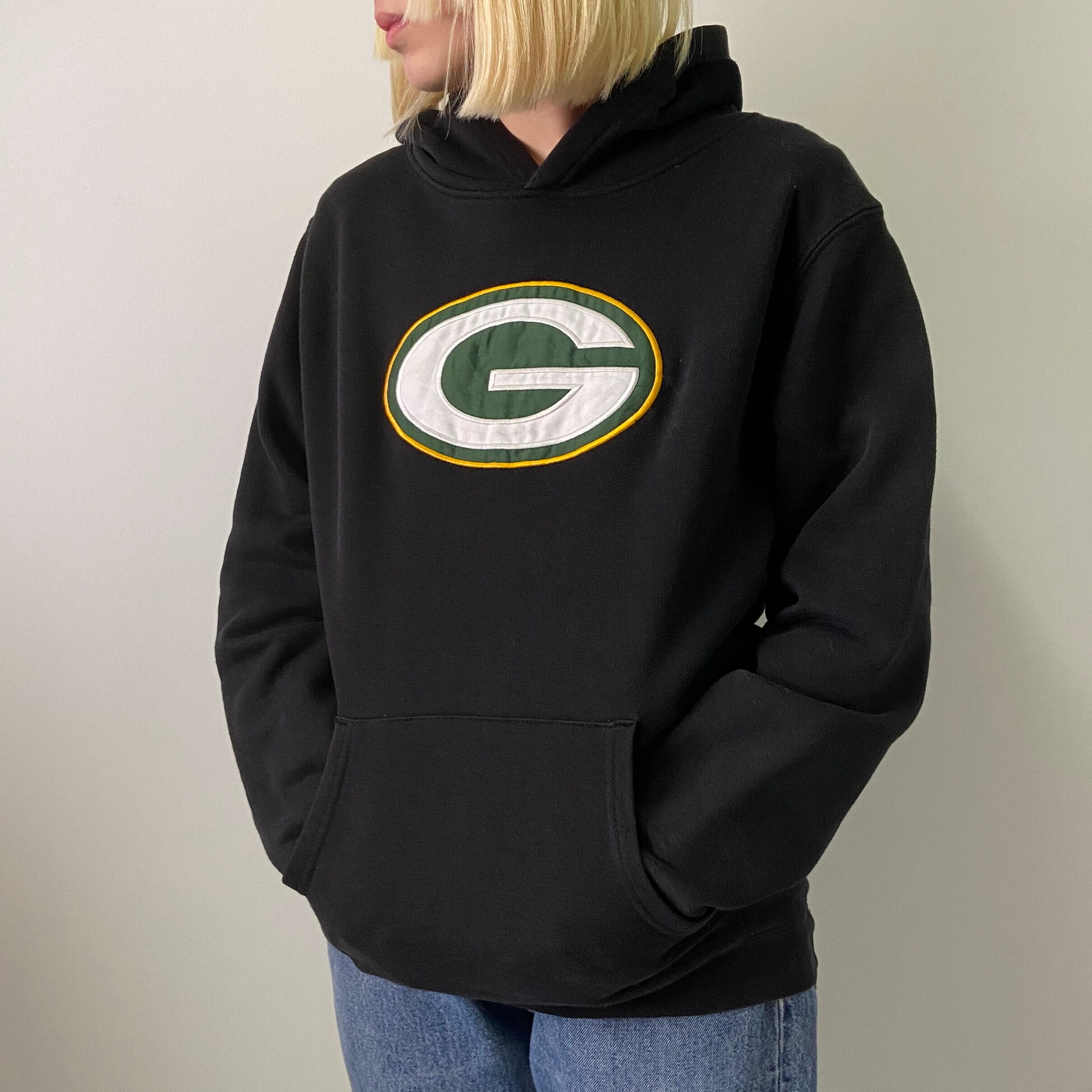 Z920 NFL プルオーバーパーカー刺繍ロゴ パッカーズ アメリカ