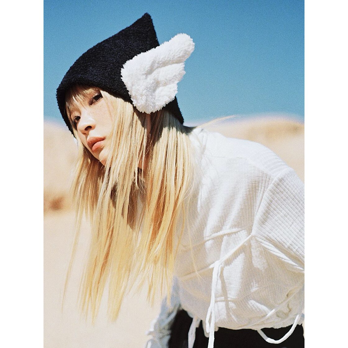 CFIERCE] Angel Wings Small Point Knit Hat | Pay ID