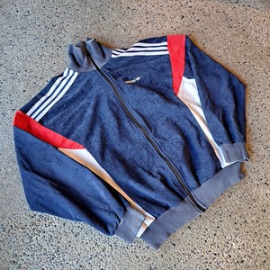 フランス製 adidas ベロア トラックジャケット used [210057]