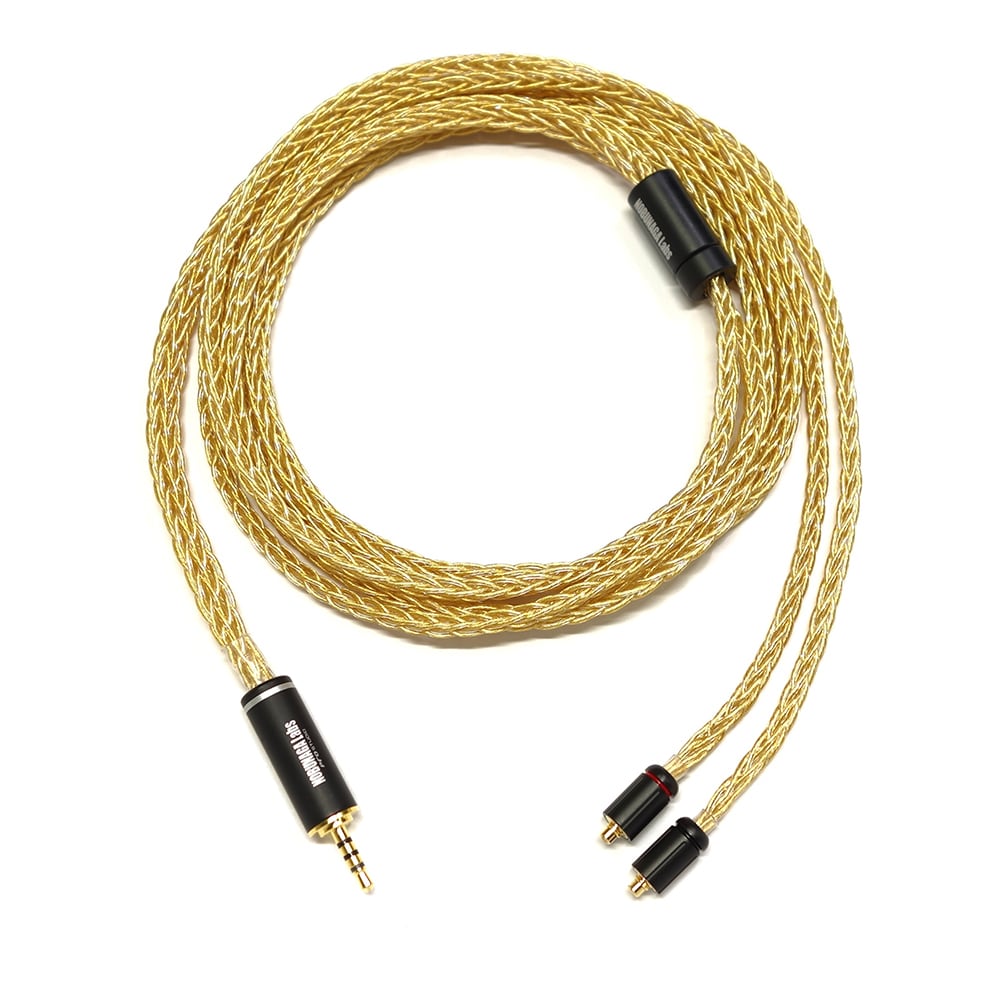 新品未使用 GOLD_16IEM MMCX_3.5mmリケーブル