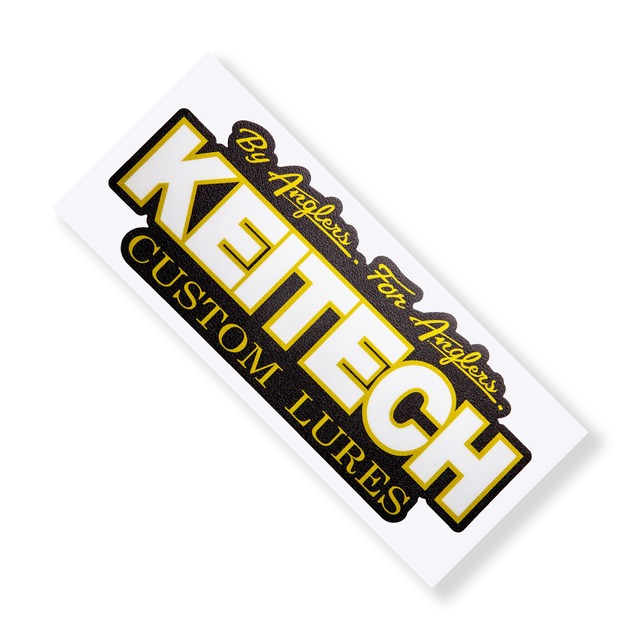 KEITECHロゴ　カーペットデカール　Lサイズ