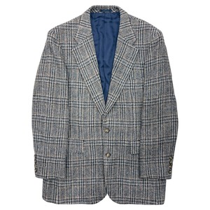 "HARRIS TWEED" グレンチェック柄ジャケット