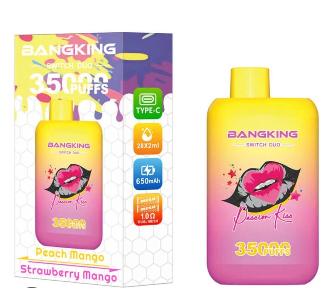 BANGKING 　まるこ BANG KING 35000 《PeachMango、StrawBerryMango》 | vapeshopkina
